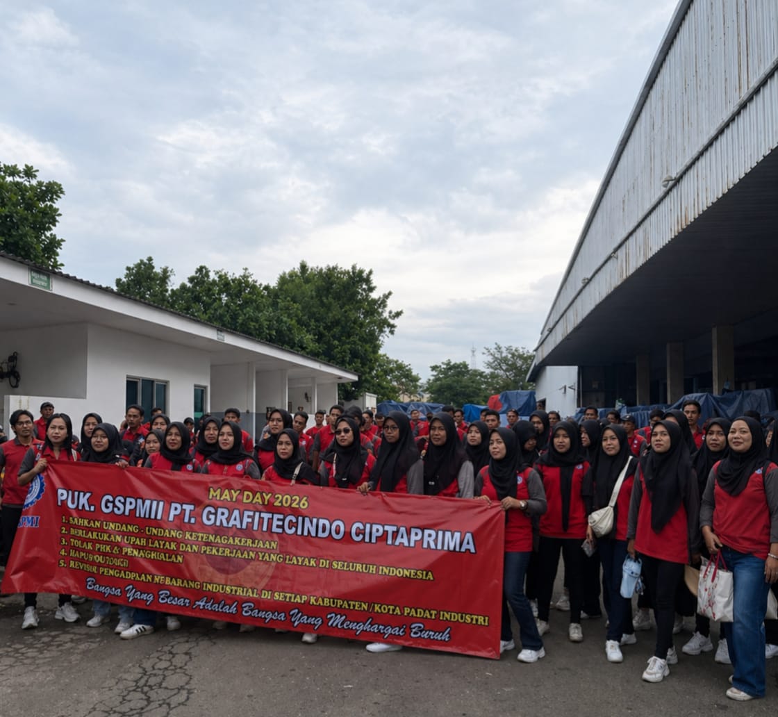 Mayday 2026 PT. Grafitecindo Ciptaprima